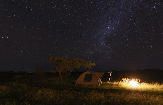 Fly Camping in Masai Mara