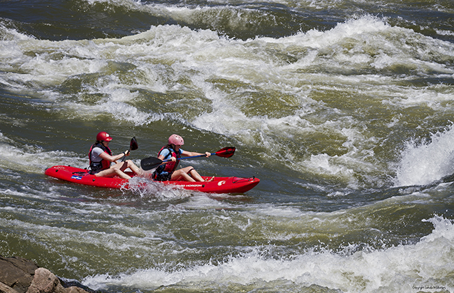 Whitewater Kayaking in Jinja