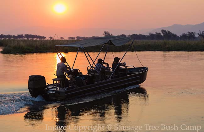 River Safari in Lower Zambezi National Park