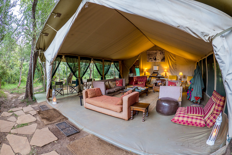 Nairobi Tented Camp Main Lounge