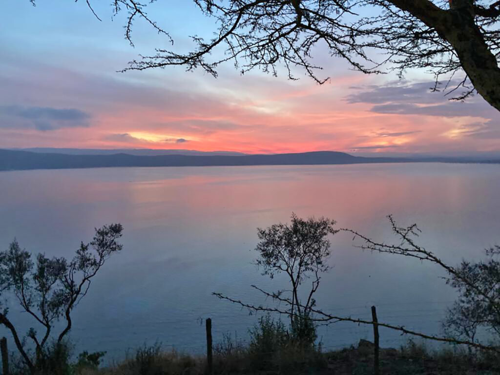 Sunrise over Lake Nakuru