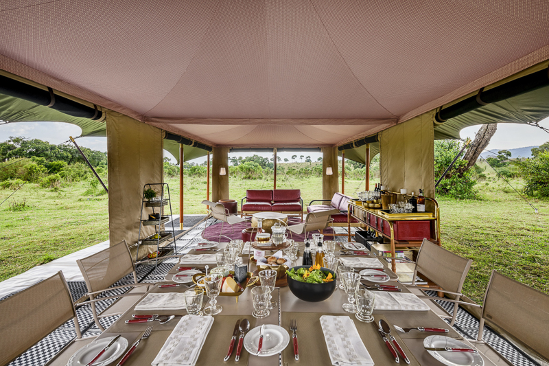 Angama Safari Camp Dining