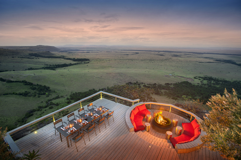 Outdoor Dinner with a View